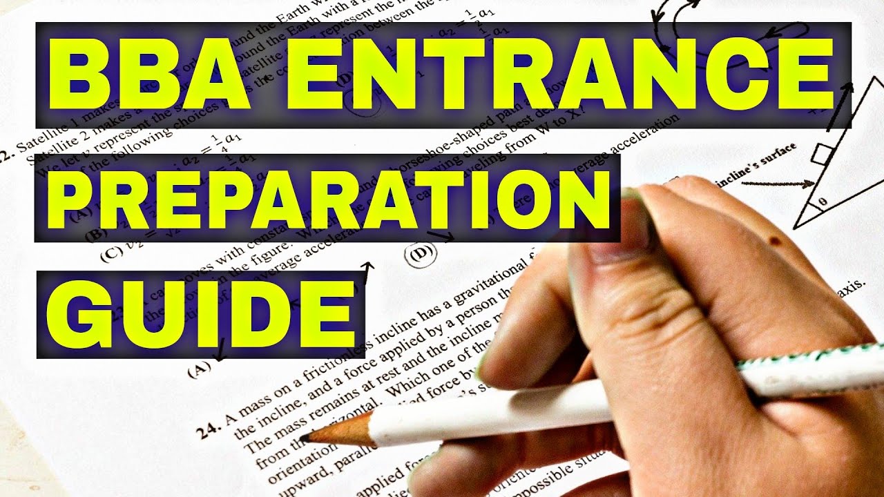 BBA All Major Entrance Exams List | BBA Entrance Exam Preparation | By Sunil Adhikari