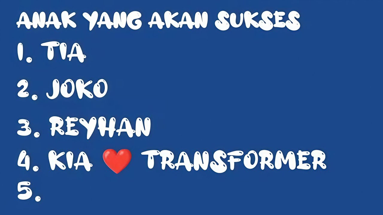 Tulis Nama lagi