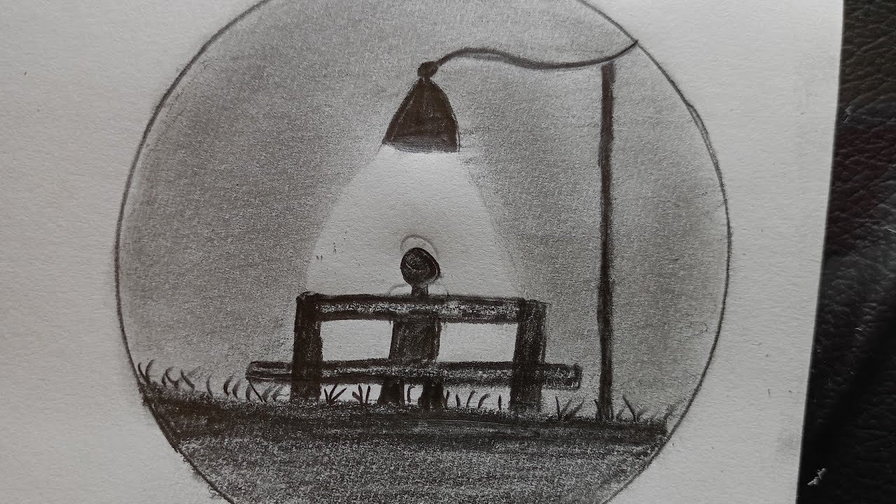 Scenery drawing #art #easydrawing #viral #artist 