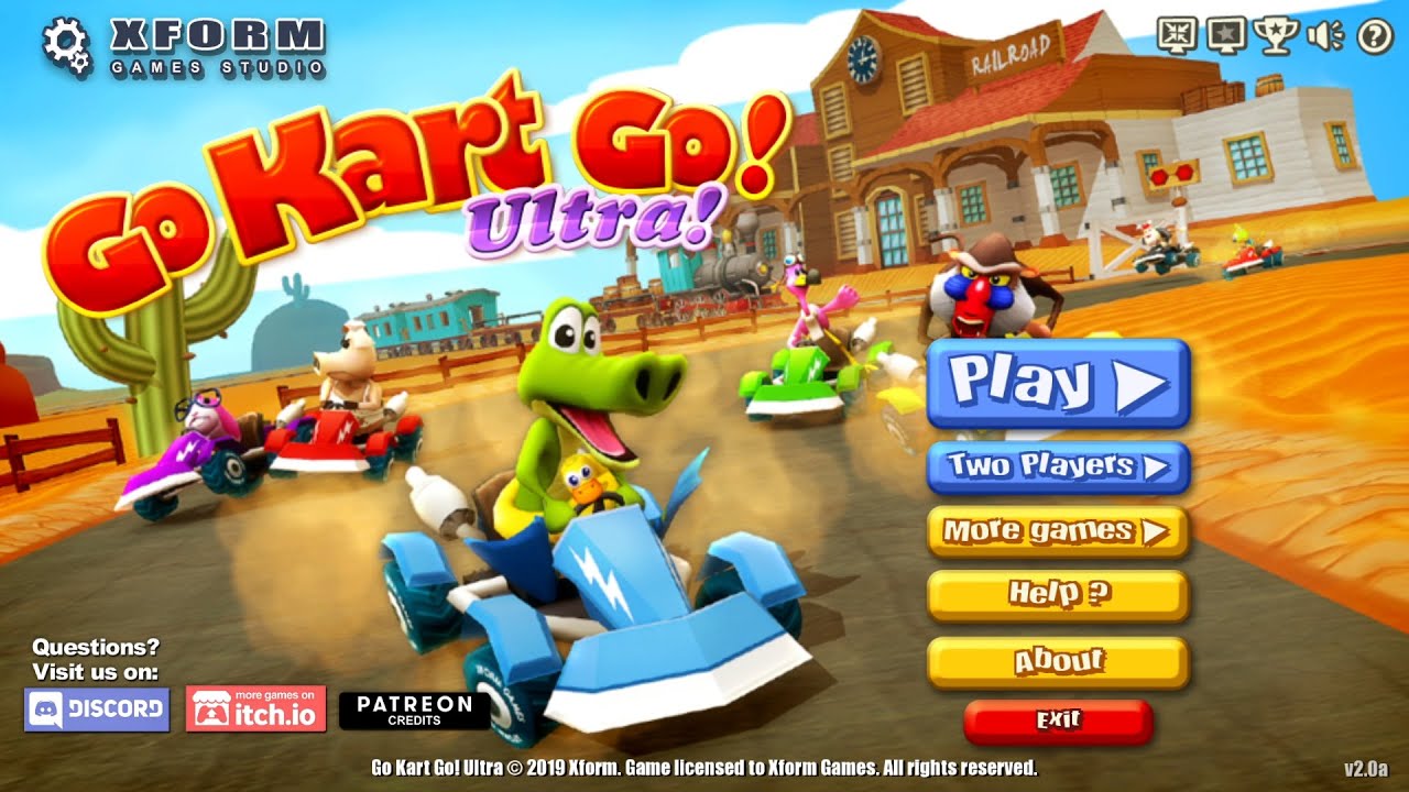 Go Kart Go! Ultra! Remastered - Walkthrough Completo