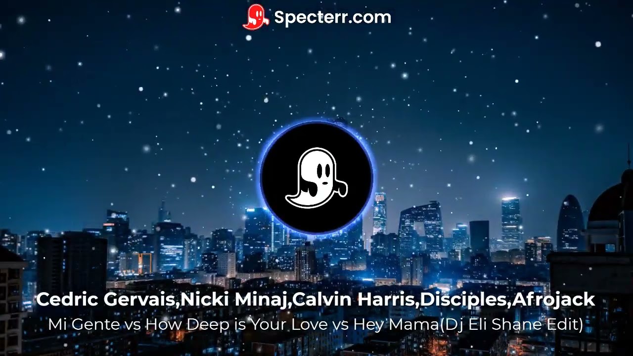 Mi Gente vs How Deep is Your Love vs Hey Mama(Dj Eli Shane Edit)