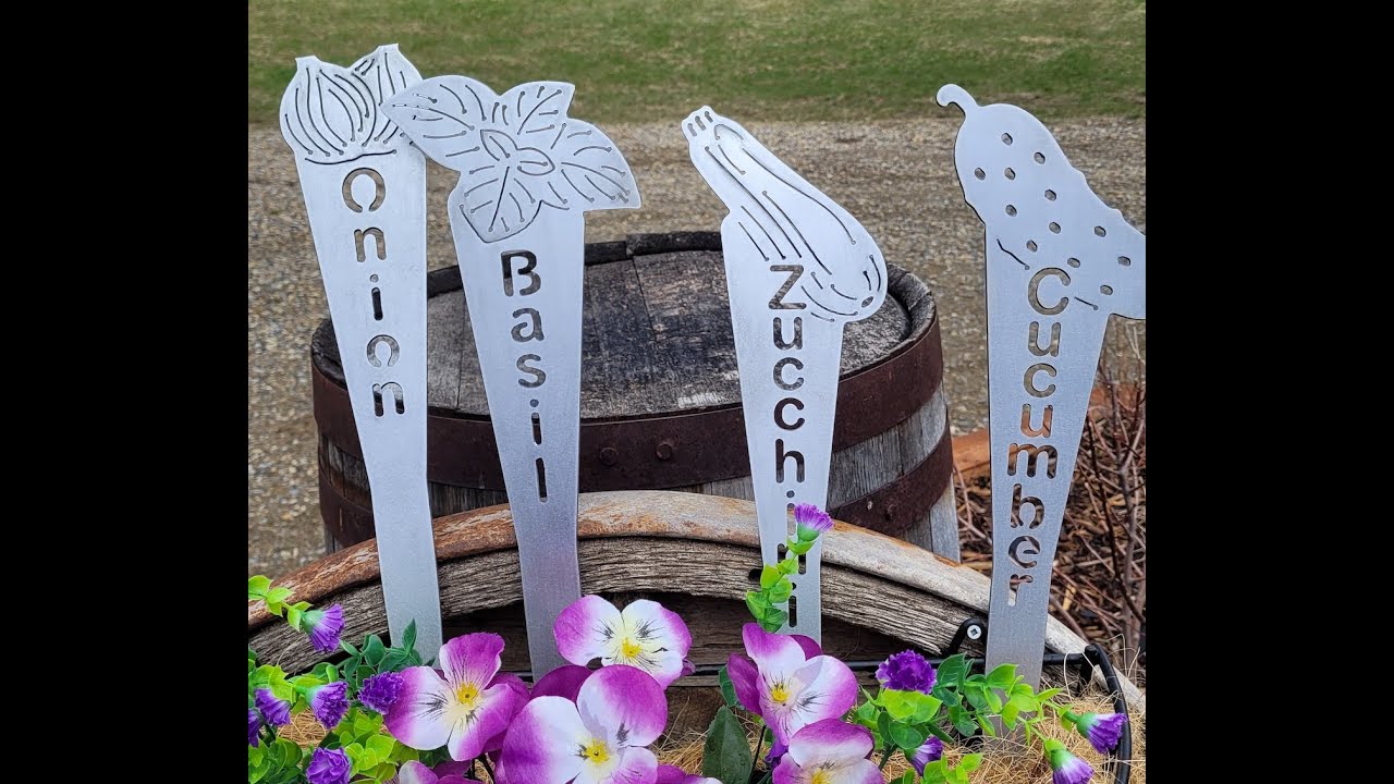 Metal Garden Stakes