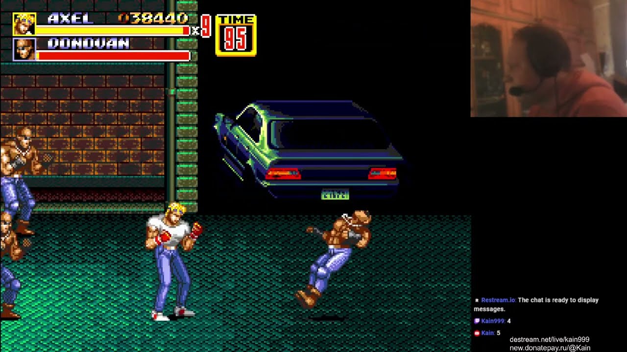 Streets of Rage 2 [SEGA Genesis/Mega Drive] (Mania Difficulty) - Live-stream