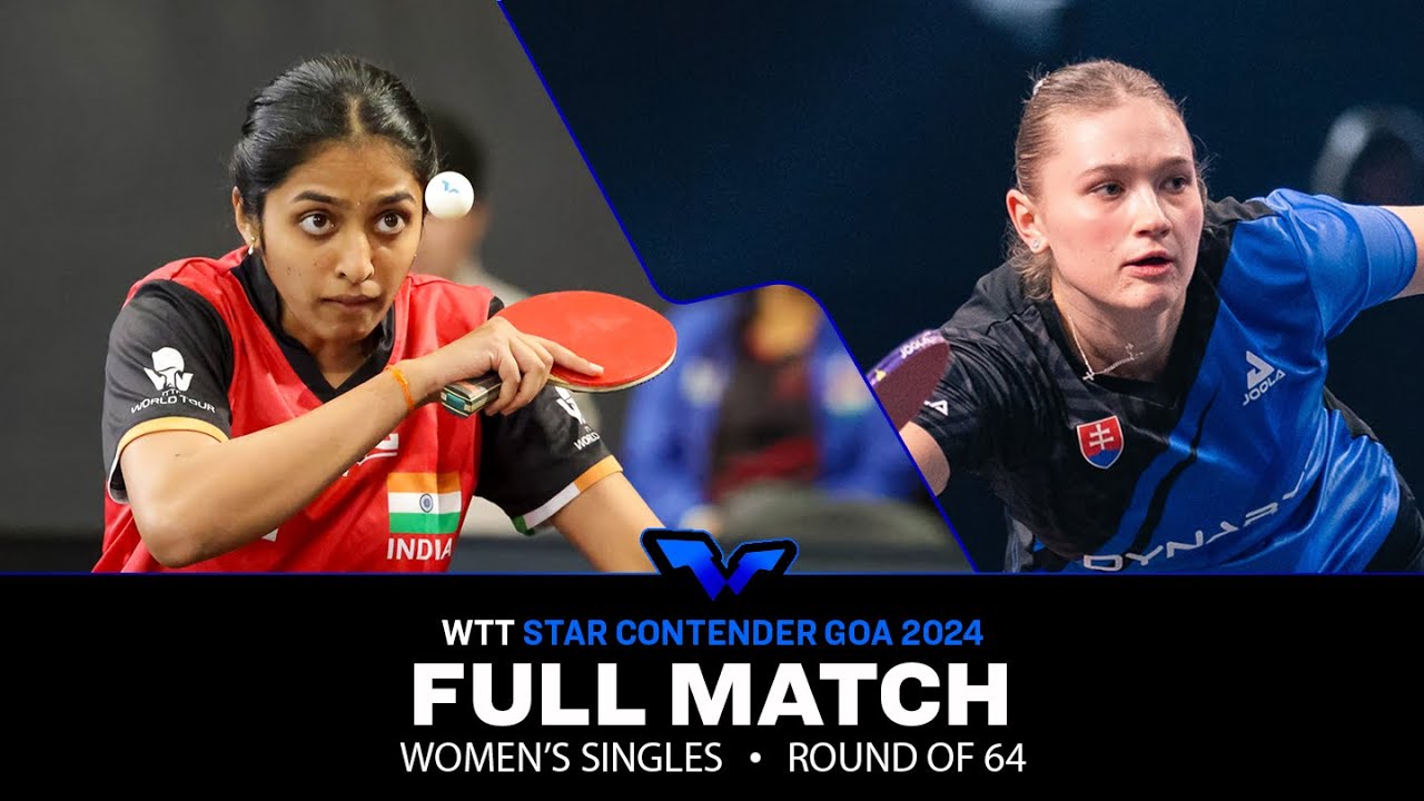 FULL MATCH | Tatiana KUKULKOVA vs Yashaswini GHORPADE | WS R64 | #WTTGoa 2024