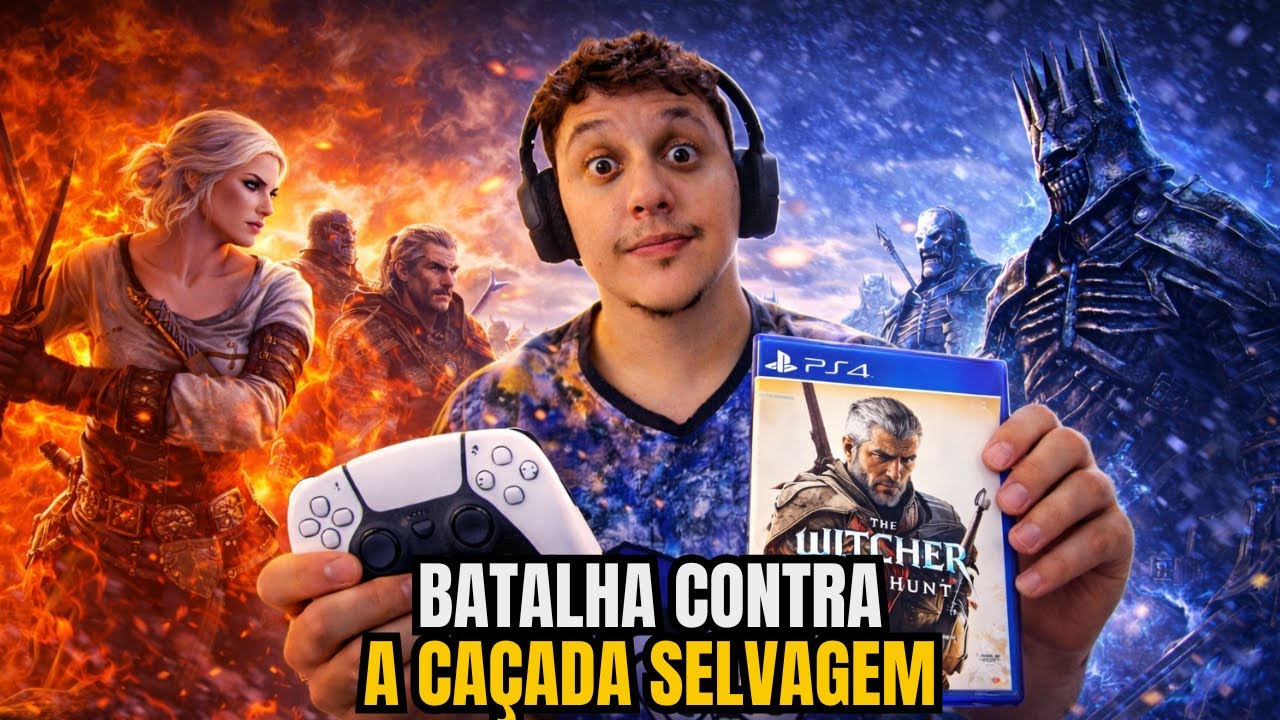🔴JOGO DO BRUXÃO (THE WITCHER 3) - ATÉ ZERAR !!