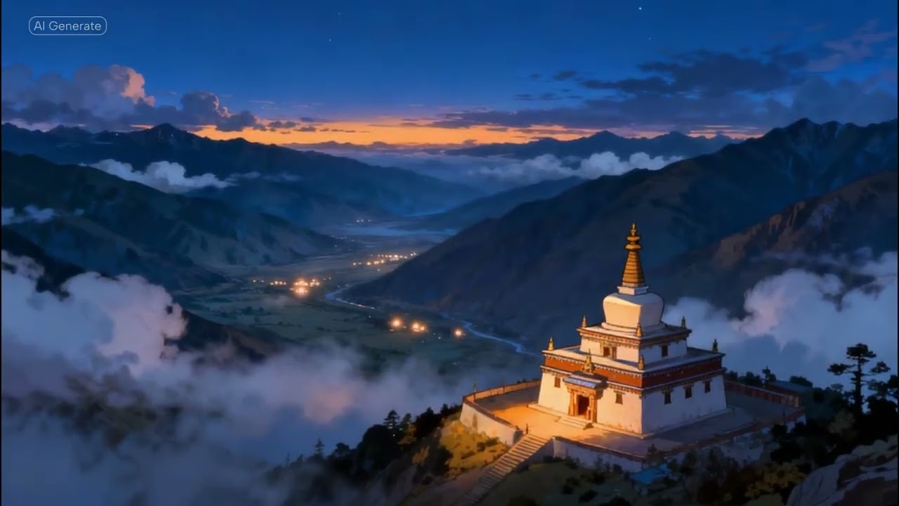 Veil of Stillness — Indian Cinematic Ambient Reflection | Mind Relaxing Music | Moonbloom Music