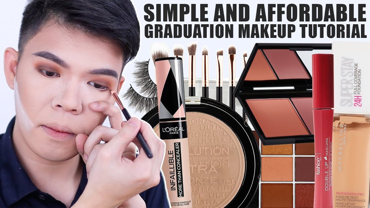 AFFORDABLE GRADUATION MAKEUP TUTORIAL 2020 (EASY TO FOLLOW) | Kenny Manalad