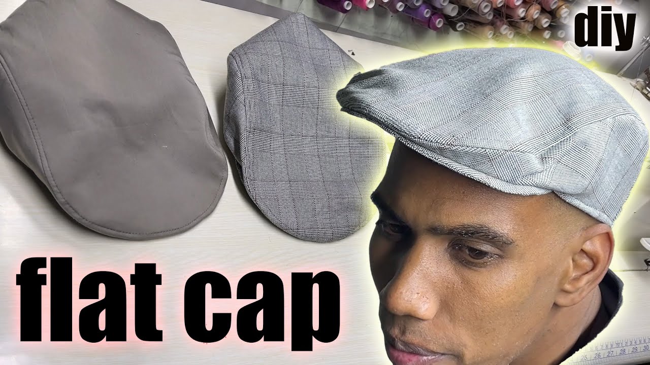 طريقة سهلة لصنع قبعة بيري أنيقة ✂️ | Easy Flat Cap Sewing Tutorial | DIY