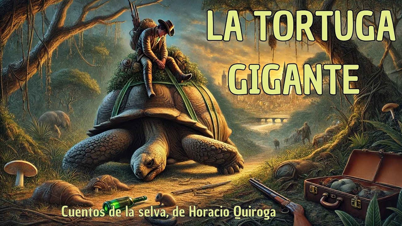 LA TORTUGA GIGANTE . Cuentos de la selva, de Horacio Quiroga