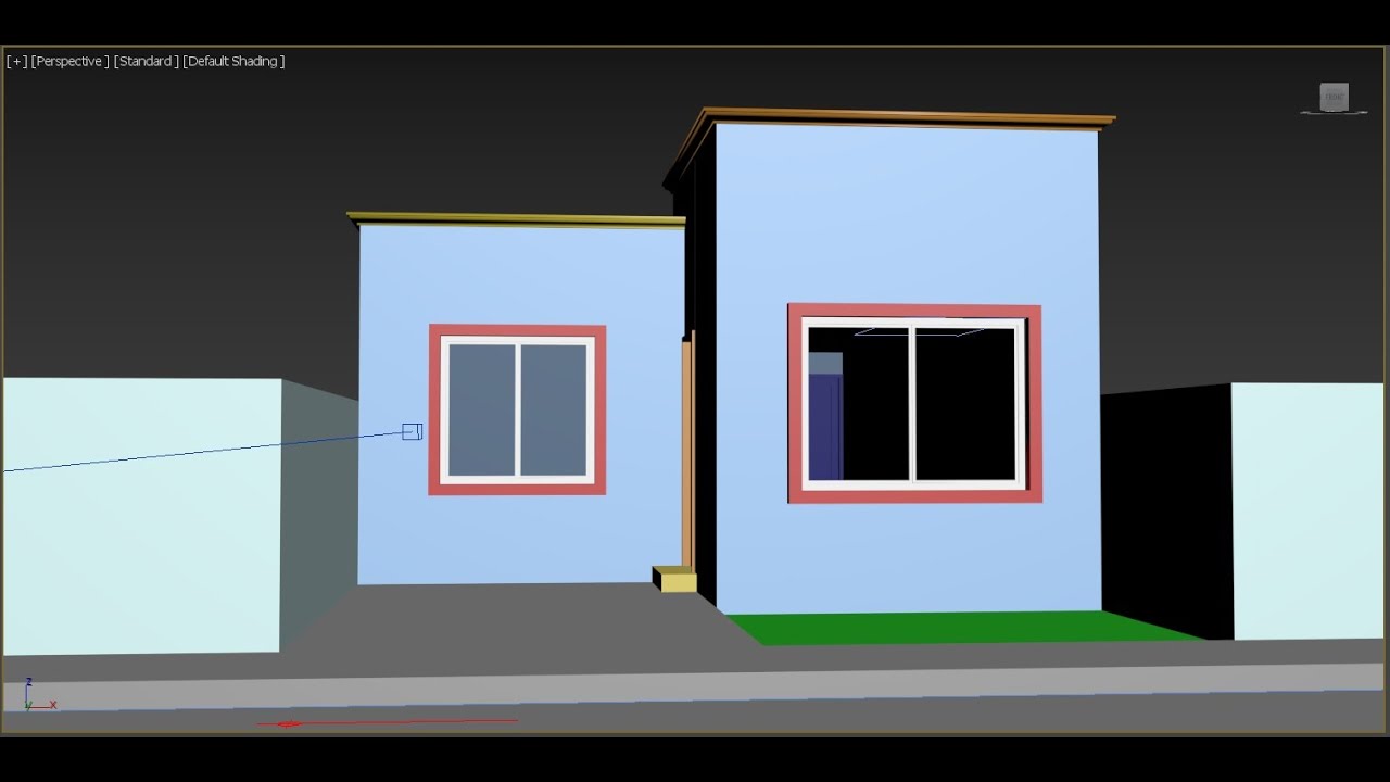 Como modelar una casa en 3d max con un plano de Autocad (segunda Parte)