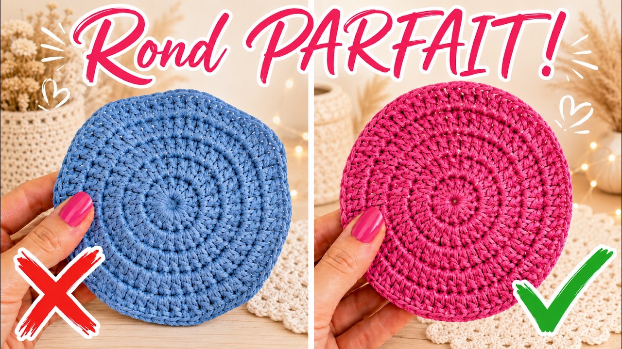 Cercle Parfait en Bride : Sp&eacute;ciale D&eacute;butants au Crochet !