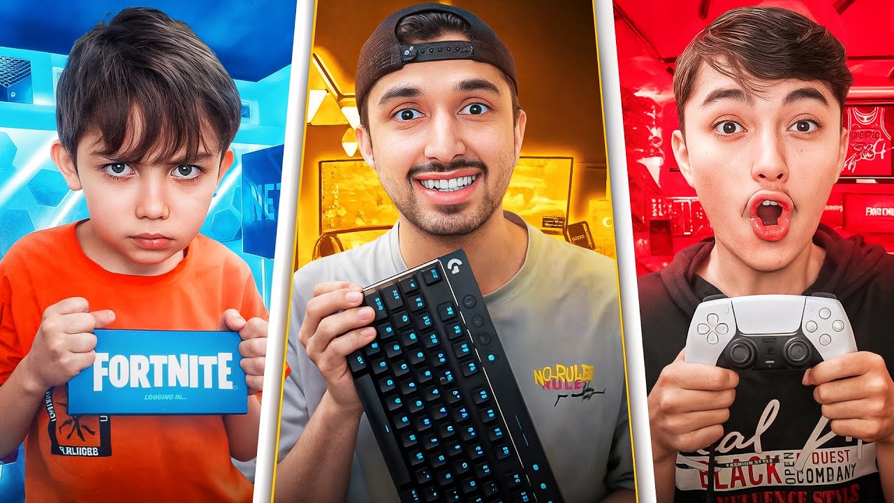 فورت نايت | نبدل السيت اب مع كل سكواد نشيلهم🔥🤣 نسخة الأجهزة !!