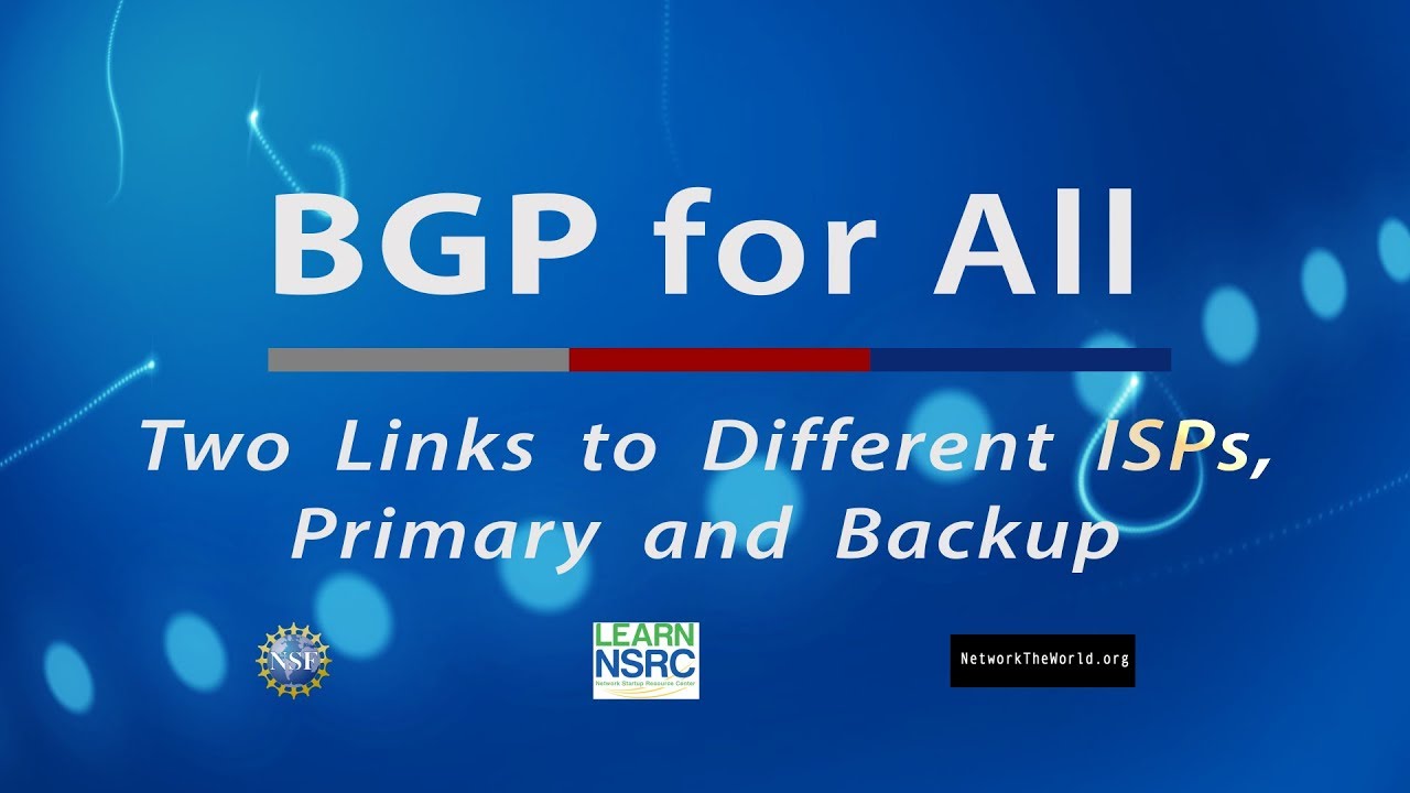 Two Links to Different ISPs, Primary and Backup