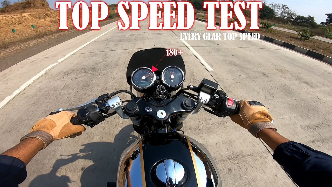 Top speed test GT 650 and in gear acceleration