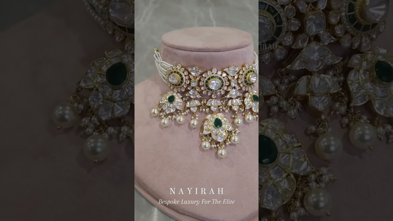 Luxury Semi Precious Polki Jewelry