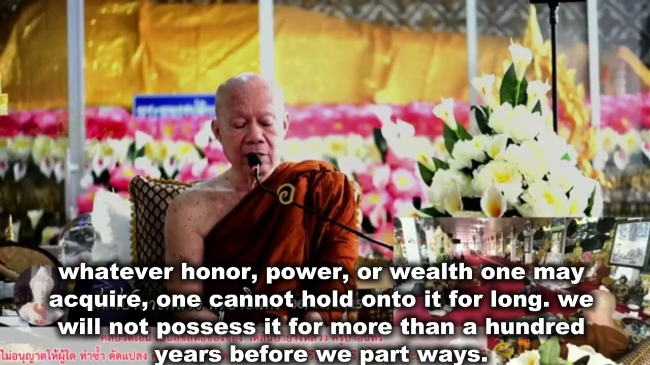 Kruba Inthorn Dhamma Talk on December 06 ,2025 (English Captions) . Wat San Pa Yang Luang, Thailand.