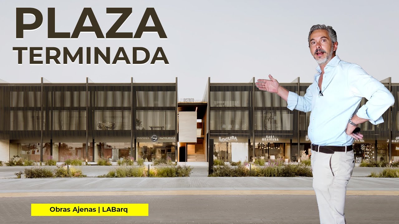 PLAZA TERMINADA AL 100 es todo un UN ÉXITO en QUERÉTARO | OBRAS AJENAS | LABarq