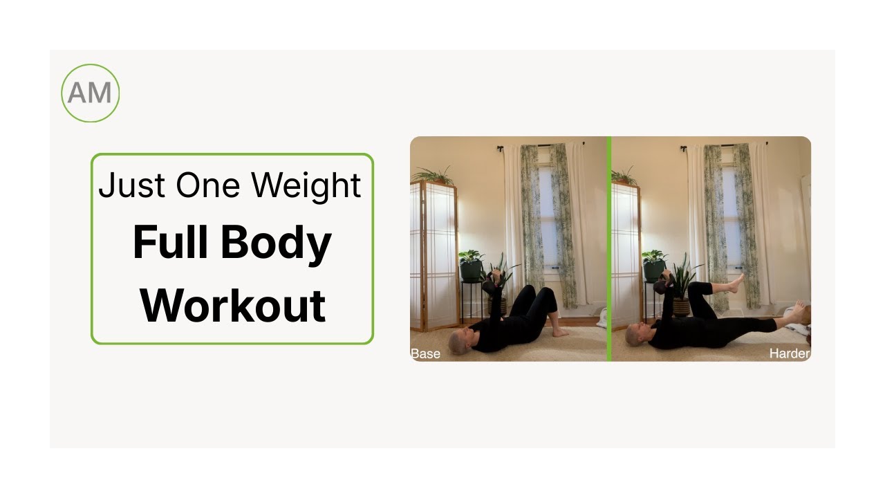 20-Min One Weight Workout (Full Body, Low Impact)