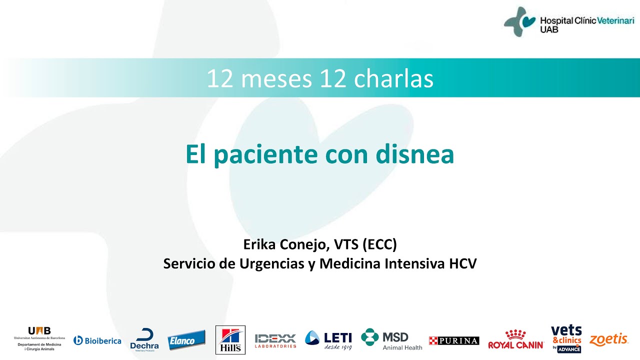 12 meses 12 charlas. El paciente con disnea.