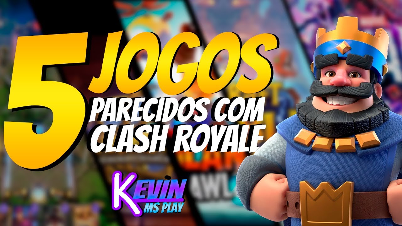 5 JOGOS GRÁTIS DE ESTRATÉGIA PARECIDOS COM CLASH ROYALE