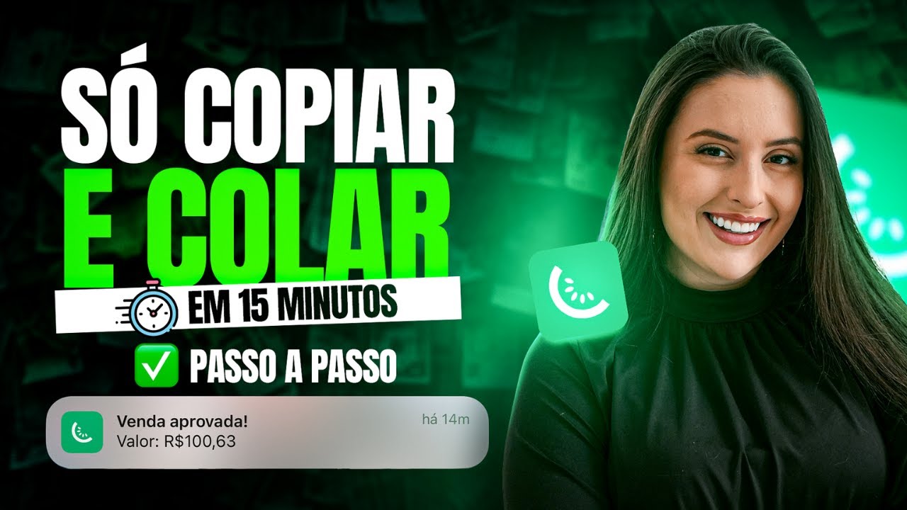 SUA PRIMEIRA VENDA NA KIWIFY EM 15 MINUTOS NO AUTOMÁTICO - MÉTODO COPIA E COLA (PASSO A PASSO)
