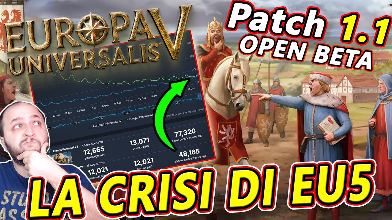 MA LA CRISI DI EU5 È VERA?🙄 Nuova BETA IN ARRIVO!🎺