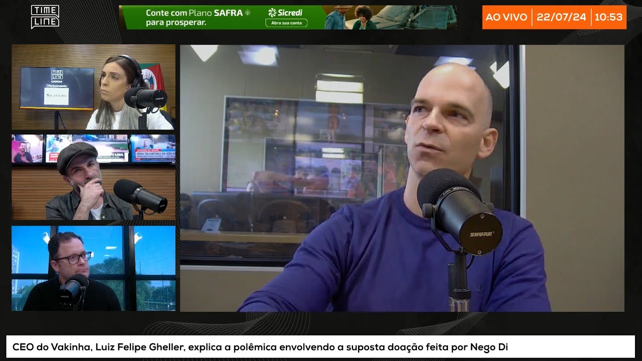 CEO do Vakinha explica polêmica envolvendo suposta doação feita por Nego Di | Timeline