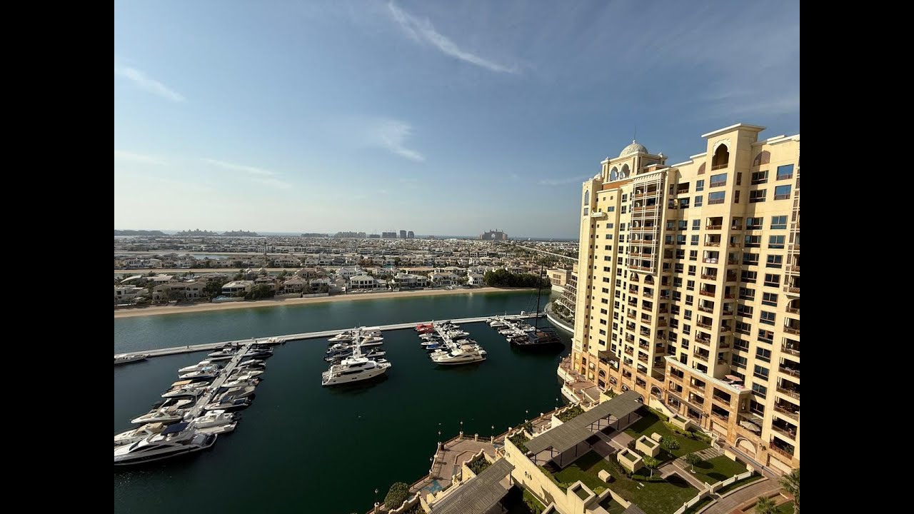 Marina Residences | Palm Jumeirah | Two Bedroom | Full Sea View | Upgraded