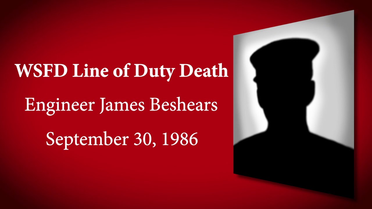 WSFD Line of Duty Death - Engineer James Beshears