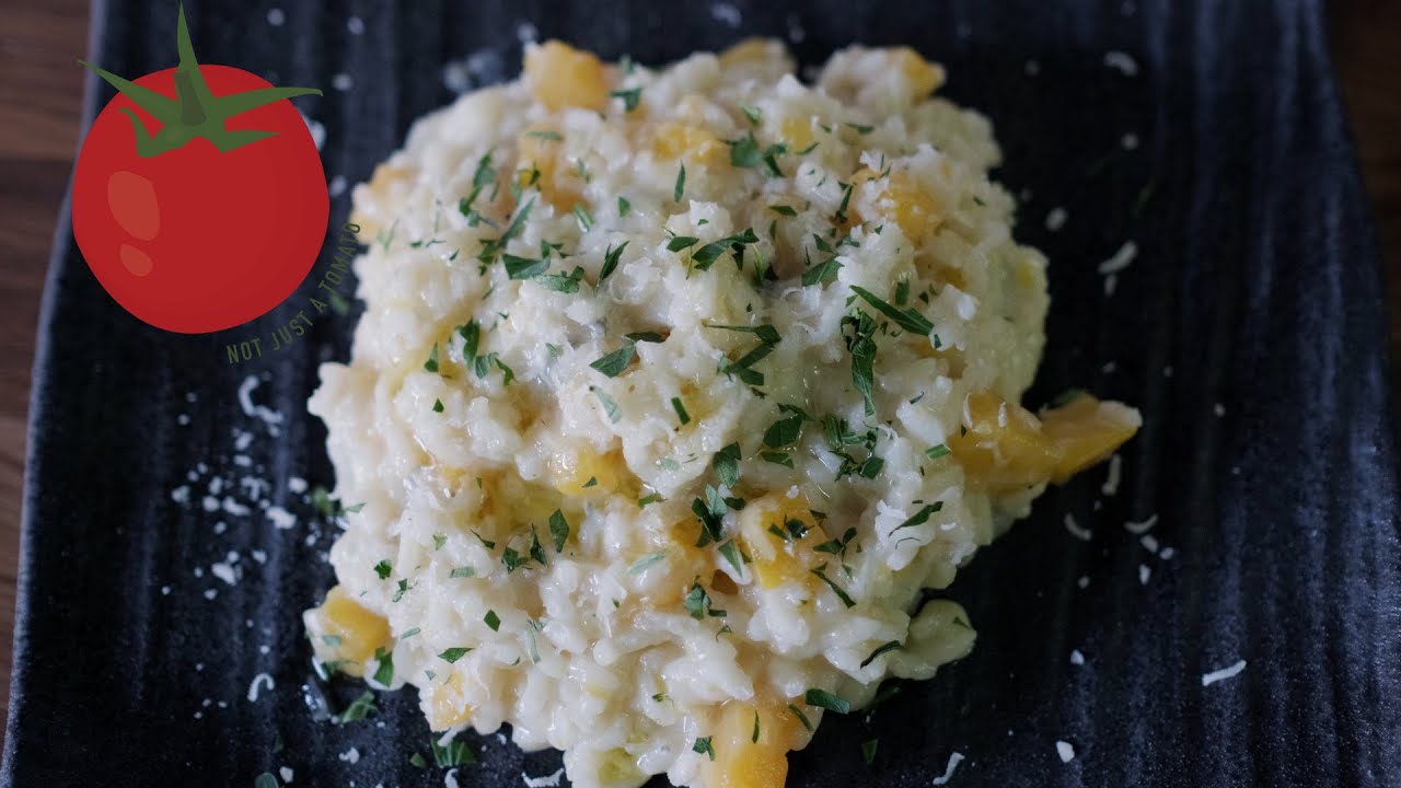 Risotto Zucca e Gorgonzola | Pumpkin and Gorgonzola Risotto | Easy Homemade Italian Recipe