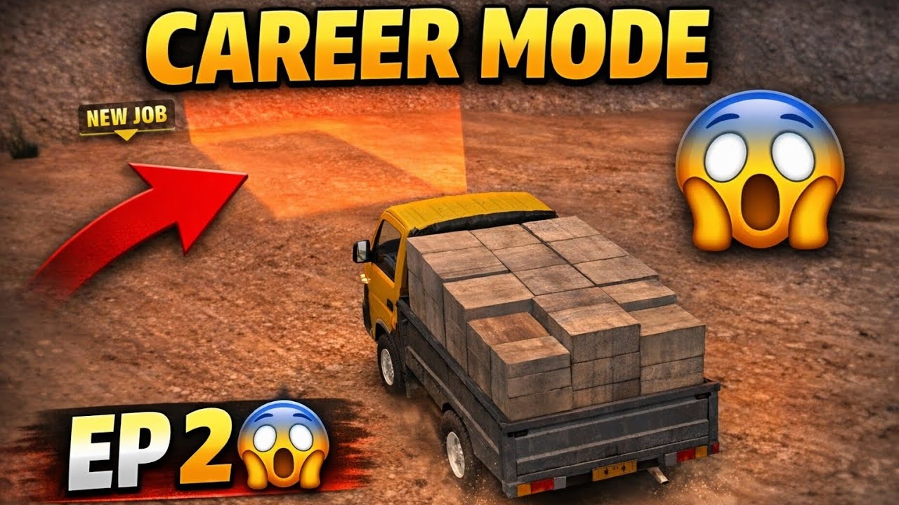 Truck Simulator Indonesia Gameplay 🇮🇳 Indian Driver Full Cargo Delivery | EP 2