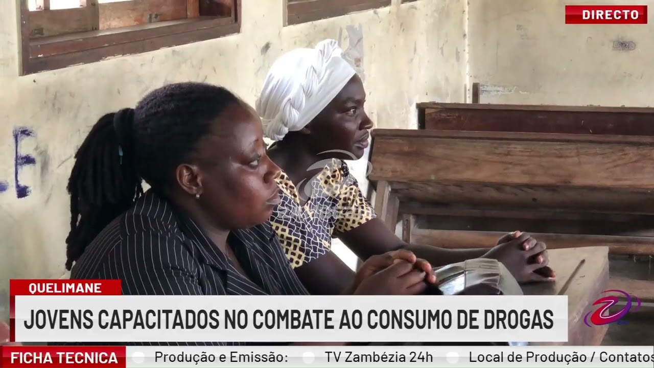 QUELIMANE CAPACITA JOVENS NO COMBATE À DROGA
