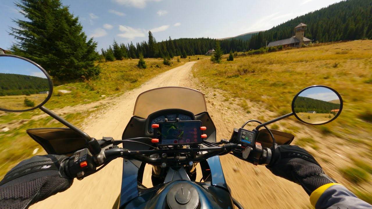 OFF ROAD ADVENTURE on Rocky Mountain Trails | Honda Transalp Enduro | Pure Sound