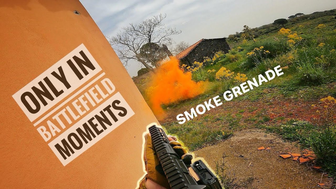 ONLY IN BATTLEFIELD MOMENTS -Airsoft Gameplay ITA