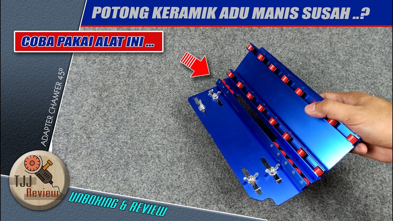 Nyobain adapter potong keramik adu manis