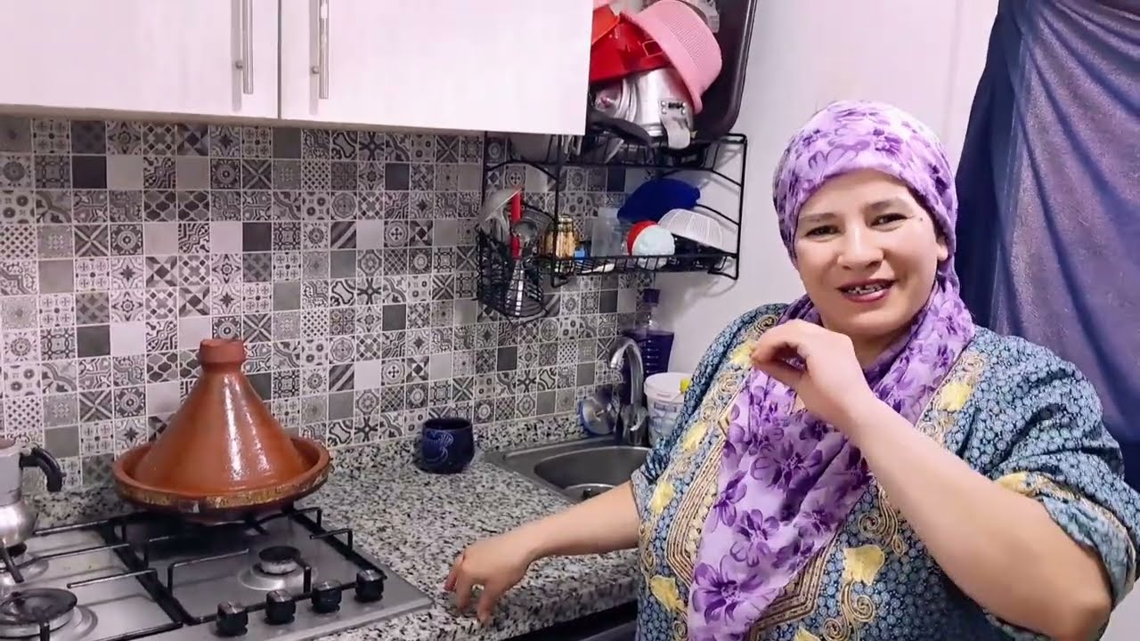طاجين الكفتة السردين بالشحمة ديال البقري تيجي اماما ياماما 😍🥰