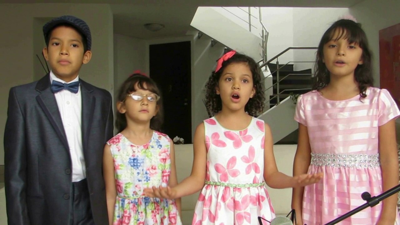 Telling the world about His love - Alabanza Perfecta Kids Vocal Quartet