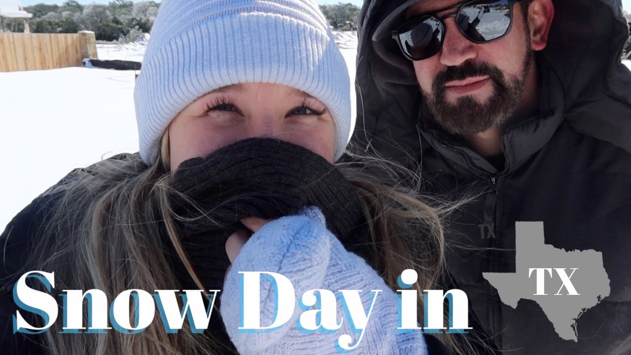 SNOW DAY IN TEXAS | VALENTINE'S DAY