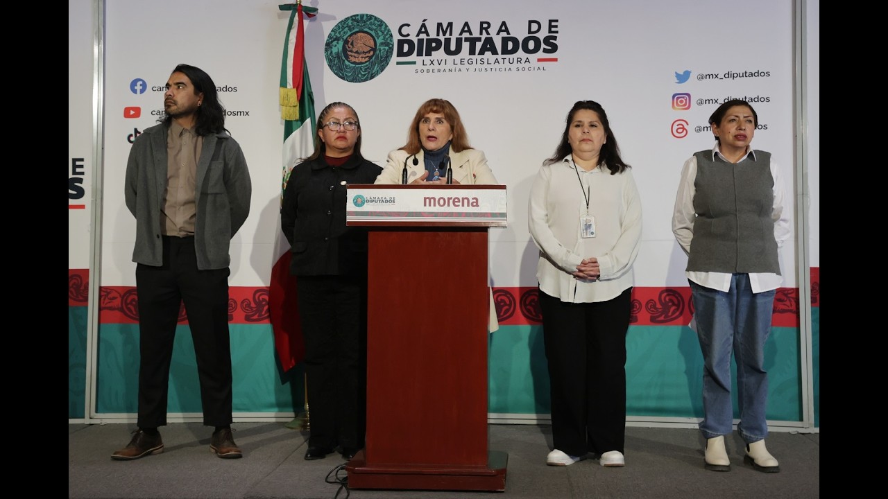 EN VIVO / Conferencia de prensa de la Dip. María Magdalena Rosales Cruz (MORENA)