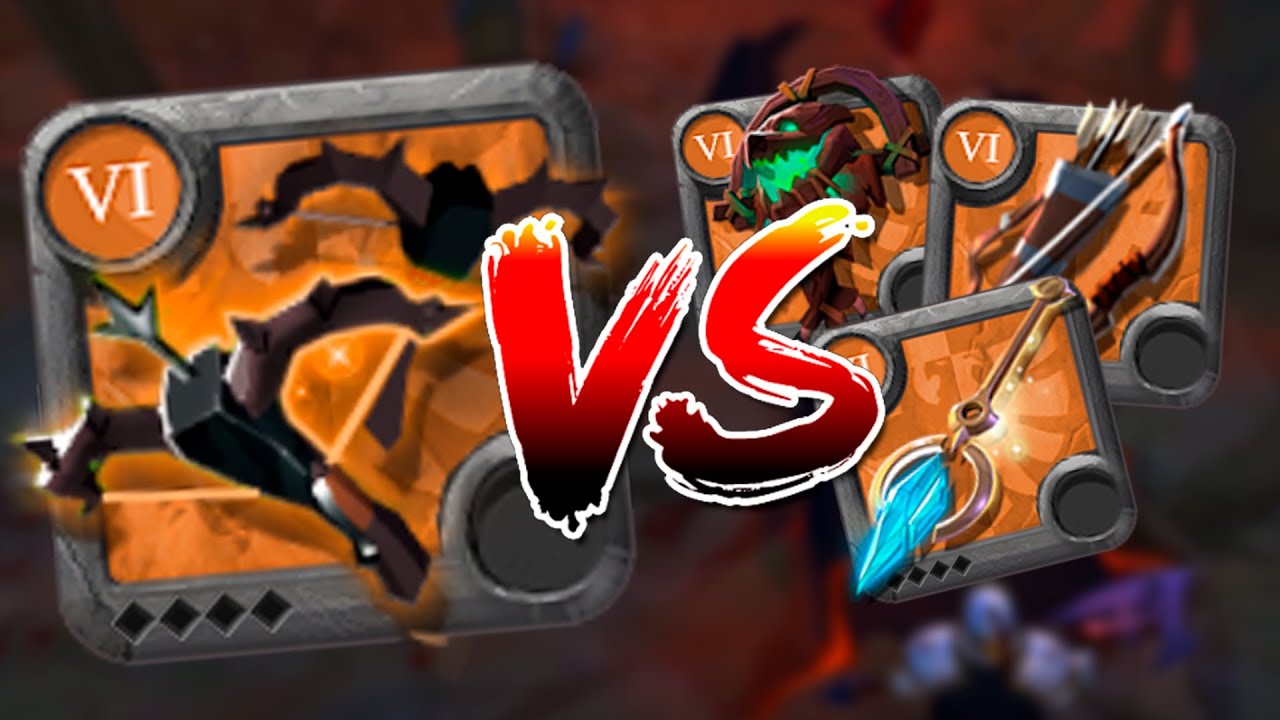 Boltcaster Vs Meta in Corrupted Dungeon #albiononline