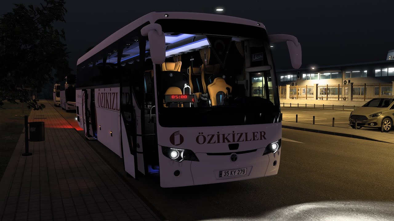 Ets 2-1.53|Temsa Safir Plus|İstanbul-Kavala-Selanik-Atina|Özikizler|#ets2 #oyuncuyusbismap