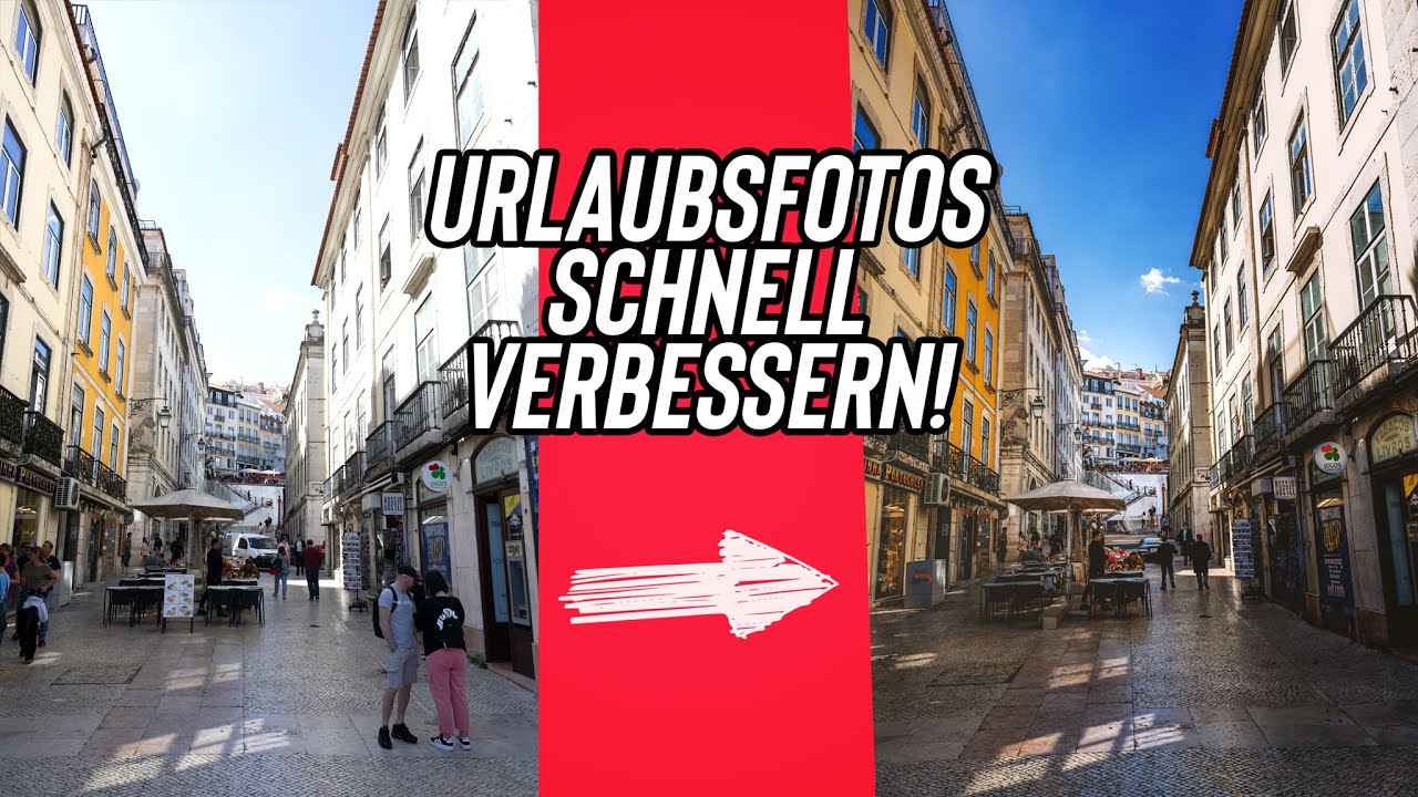 Urlaubsfotos schnell verbessern in Photoshop.