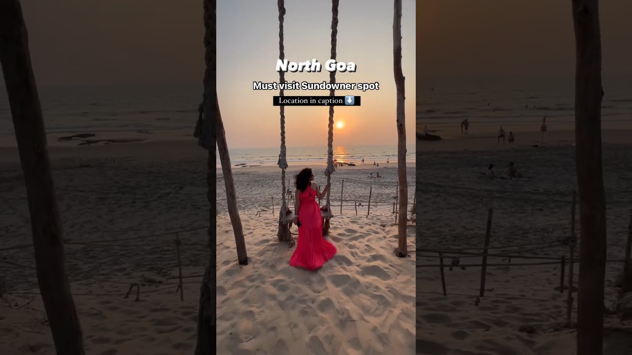 🚨 NORTH GOA&rsquo;S BEST SUNSET SECRET! 🌅 2025&rsquo;s MAGICAL Sundowner Spot NO ONE Talks About! 🍹 #Shorts