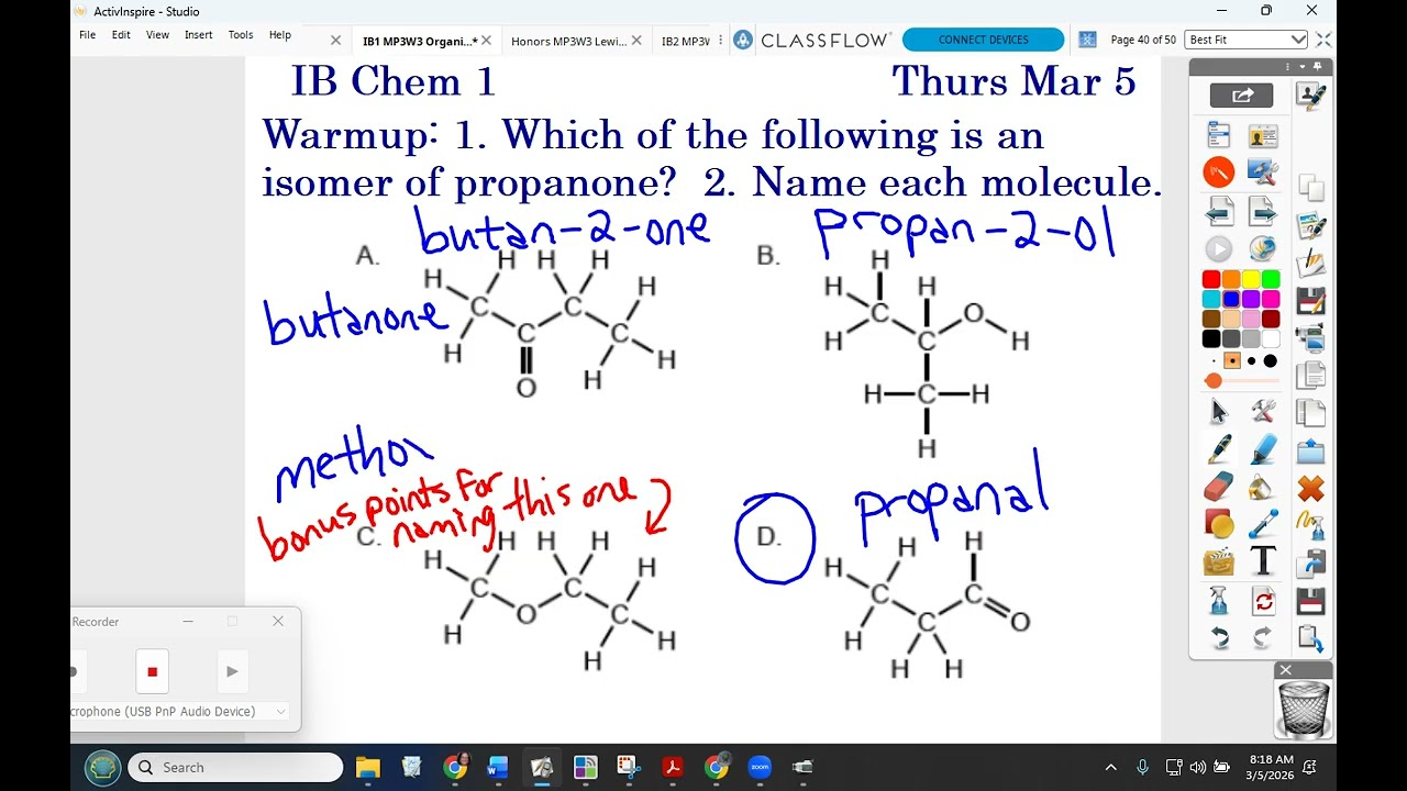 S3.2 organic nomenclature 3/5 isomer warmup question