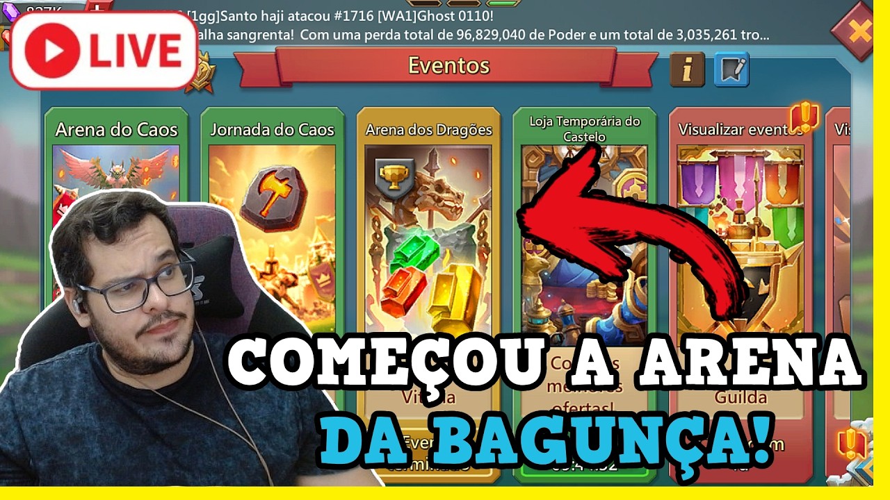 🔴LORDS DO ZERO - SEM PATROCÍNIO DA IGG! #135 Lords Mobile