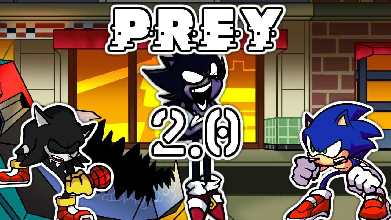 Friday Night Funkin' | Prey 2.0 But It's Terios, Sonic and Dark Sonic