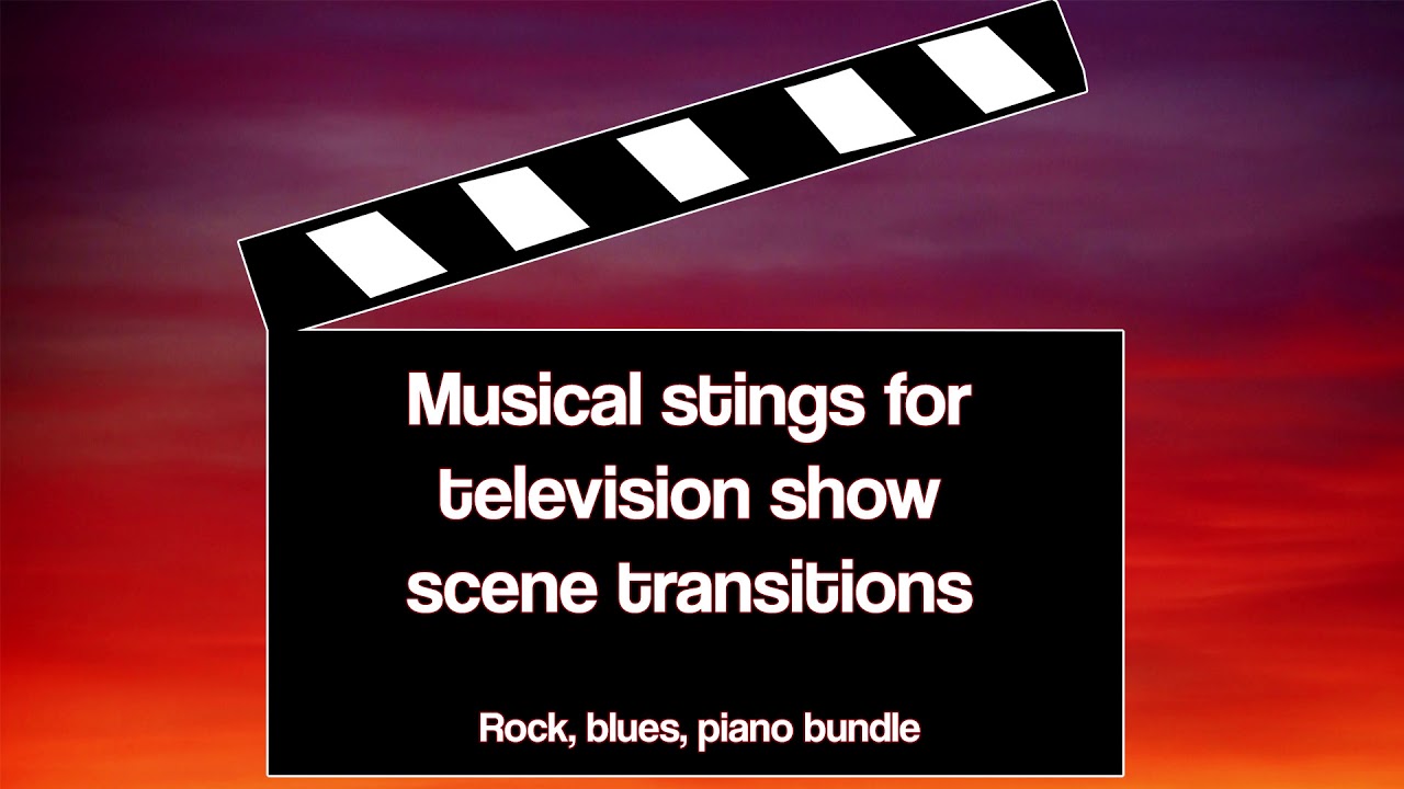 TV Show Scene Transitions - Jingles/Stings (Royalty Free)