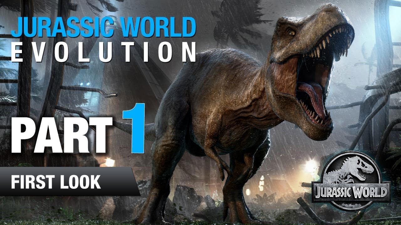 Jurassic World Evolution Gameplay - Part 1 FIRST LOOK