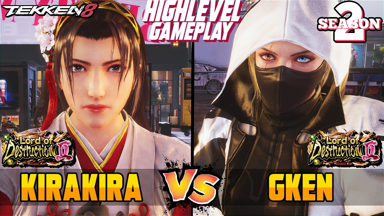 T8 &ndash; KIRAKIRA (Jun Kazama) vs GKEN (Lidia) &ndash; Tekken 8 High Level Gameplay