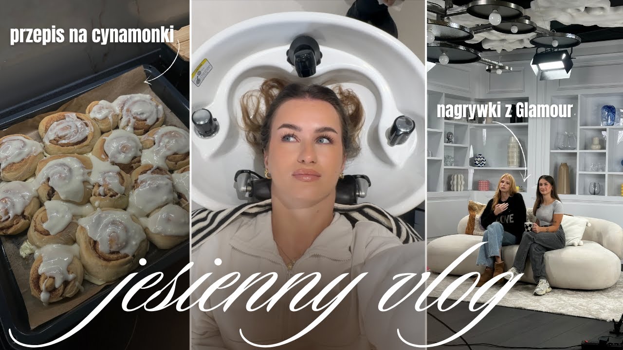 PIECZEMY CYNAMONKI, ZMIANY NA BUDOWIE & NAGRANIA DLA GLAMOUR 🍂🏠🤍